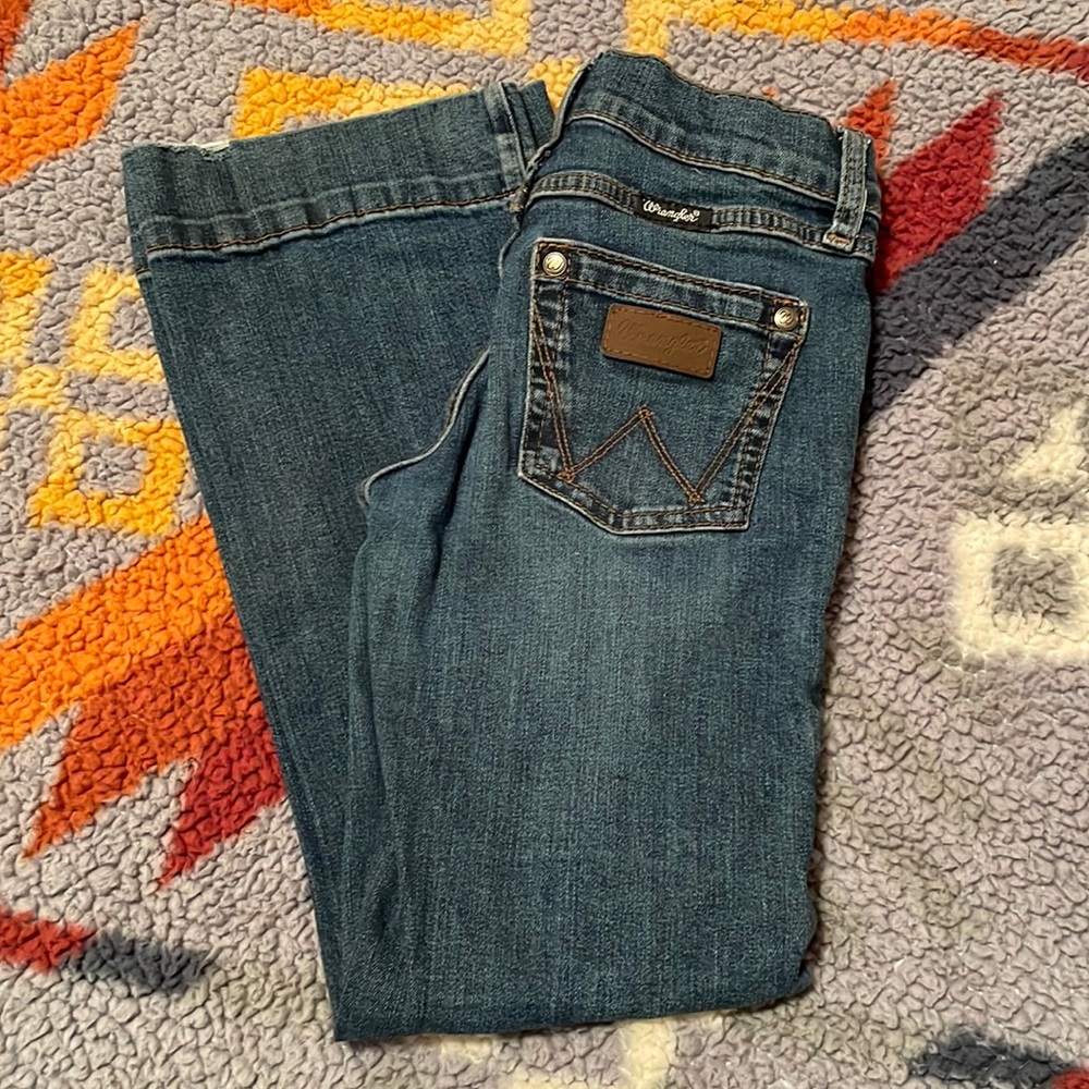 Girls Wrangler Trousers 8 Regular